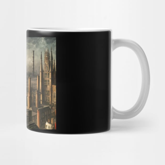 Victorian Alien City by Yellow Cottage Merch